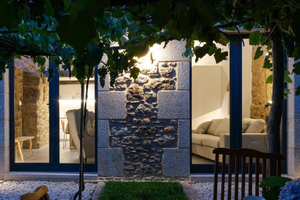 فيلا A Casa De Abaixo, Aloxamento Rural Vedra المظهر الخارجي الصورة