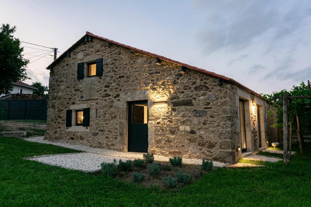 فيلا A Casa De Abaixo, Aloxamento Rural Vedra المظهر الخارجي الصورة