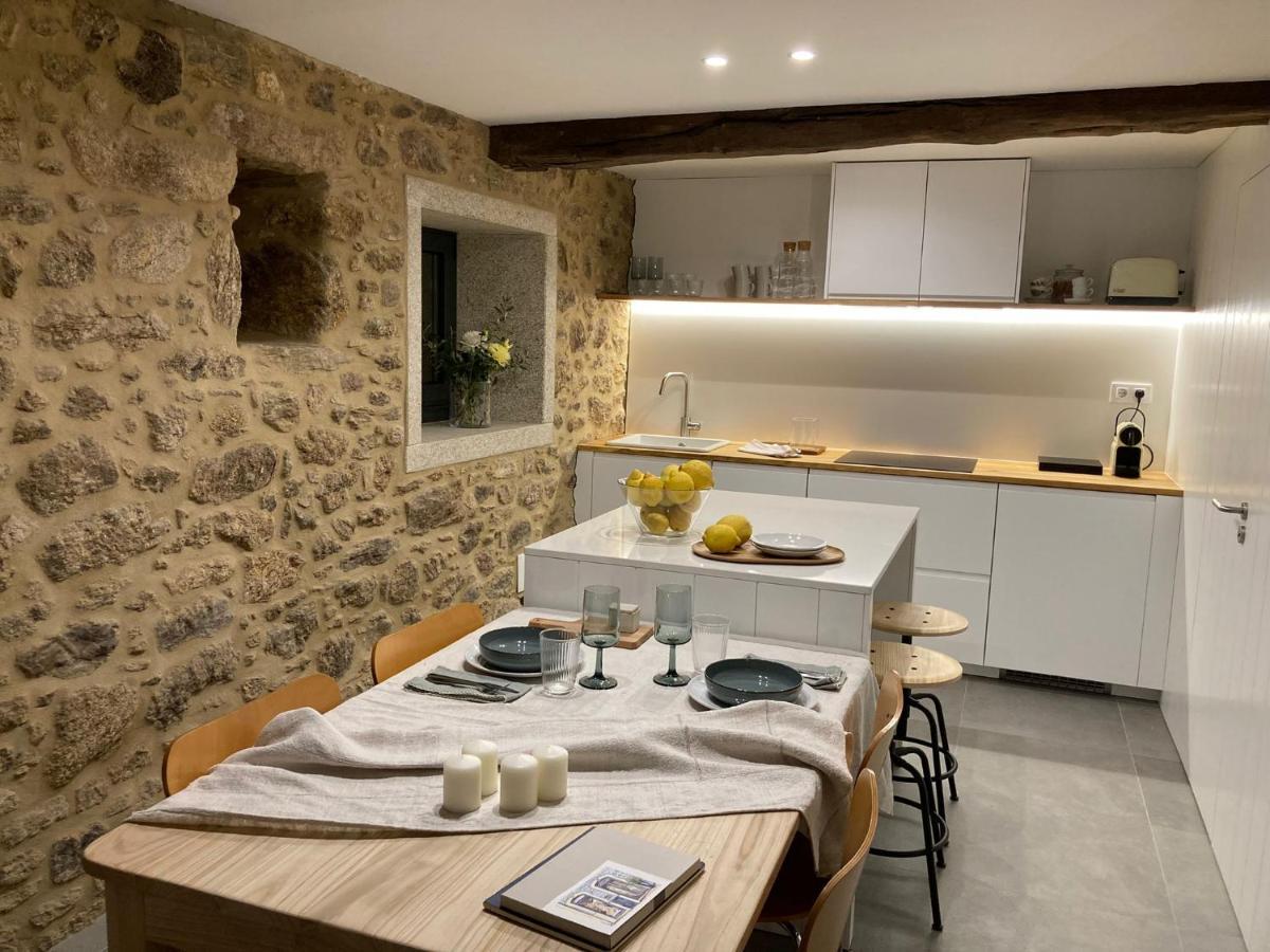 فيلا A Casa De Abaixo, Aloxamento Rural Vedra المظهر الخارجي الصورة
